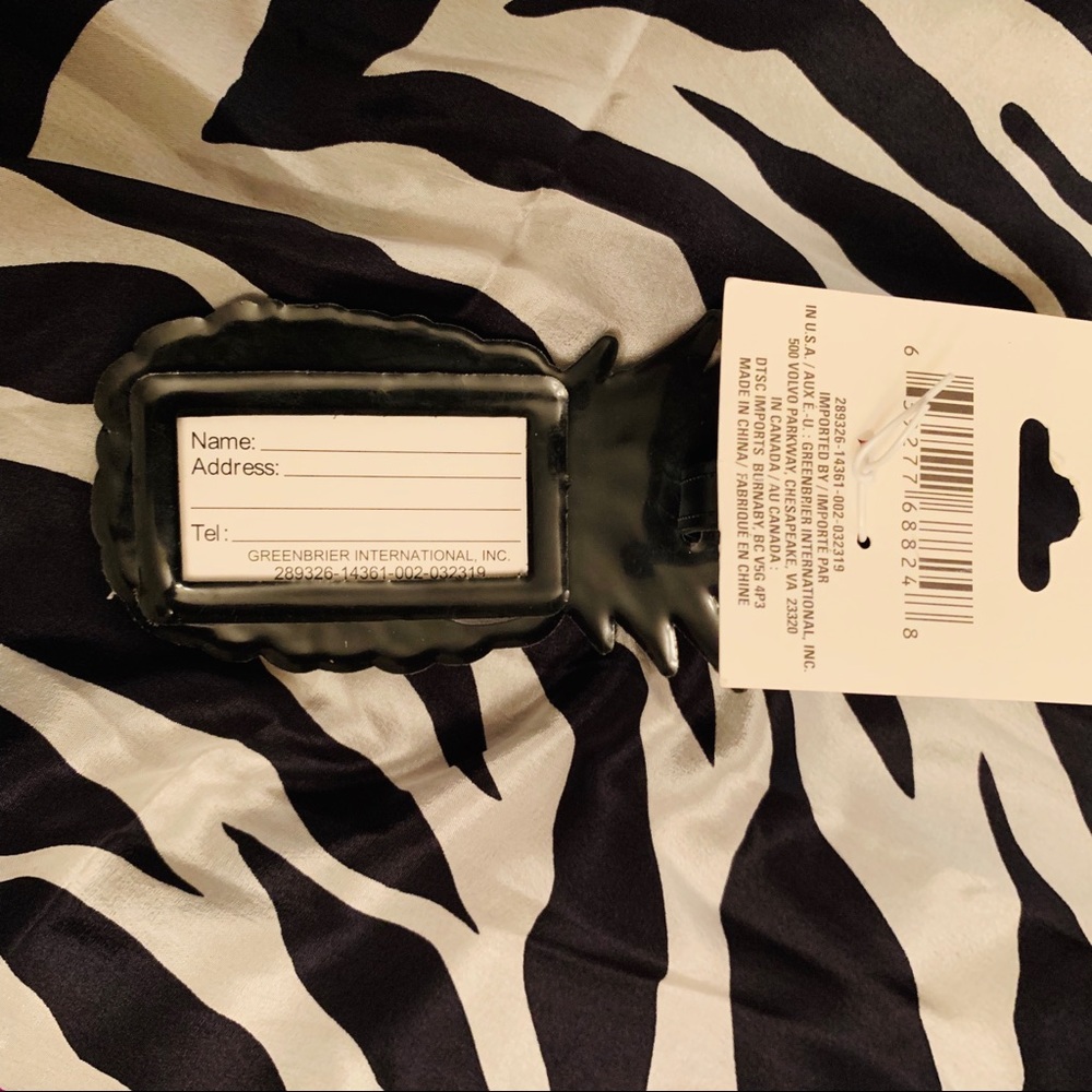 PINEAPPLE LUGGAGE TAG NWT - Picture 3 of 5